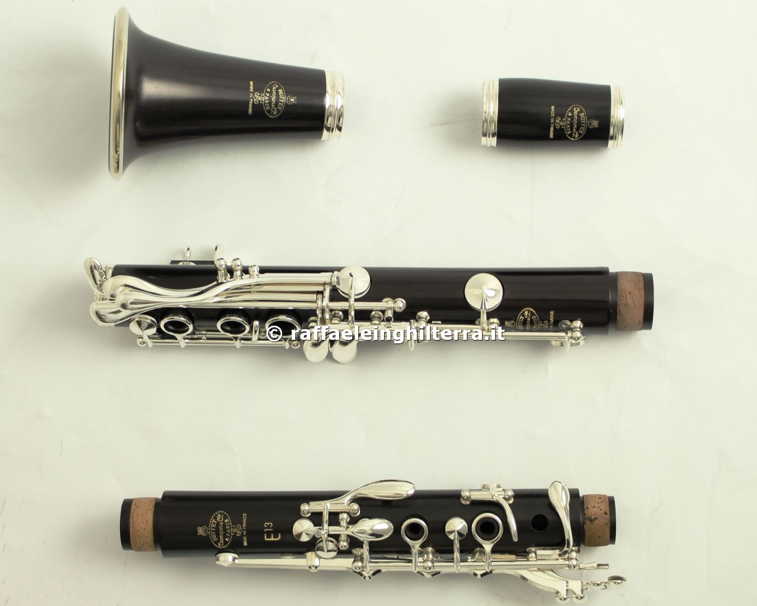 Buffet Crampon Clarinetto Sib BC1102L 2 GB E13L Raffaele Inghilterra